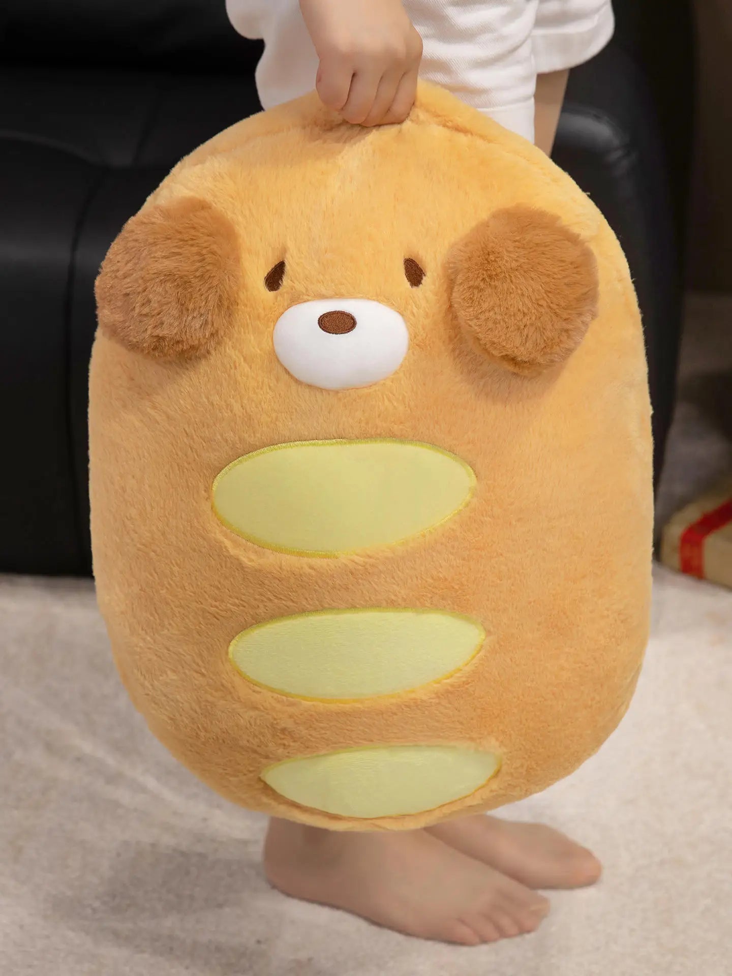 The Adorable Baguette Puppy Plushie