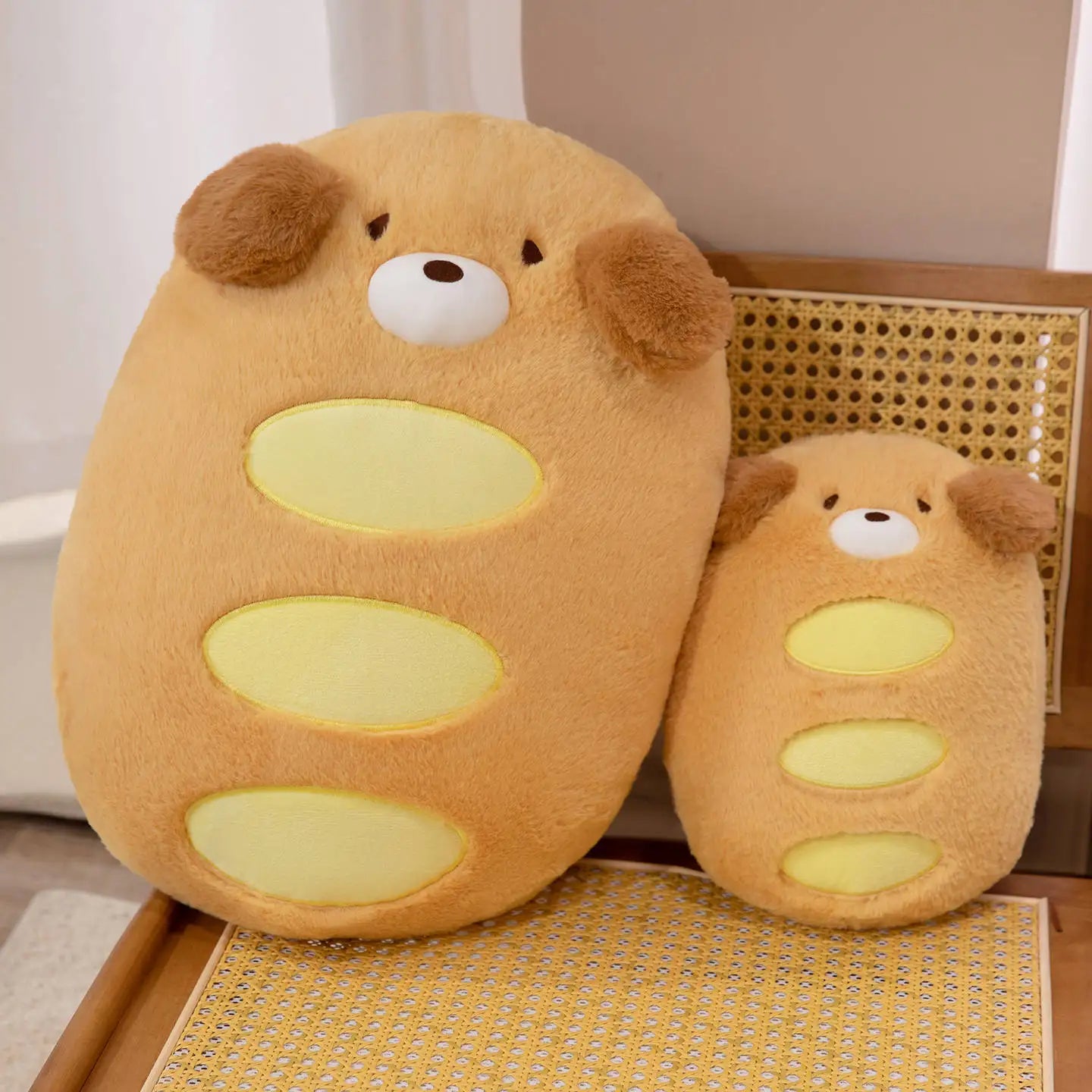 The Adorable Baguette Puppy Plushie