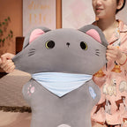 The Long Kawaii Bandit Cat Plushie Trio My Store