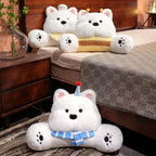 The Lovely Bear Plush Backrest Cushion My Store