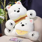 The Lovely Bear Plush Backrest Cushion My Store