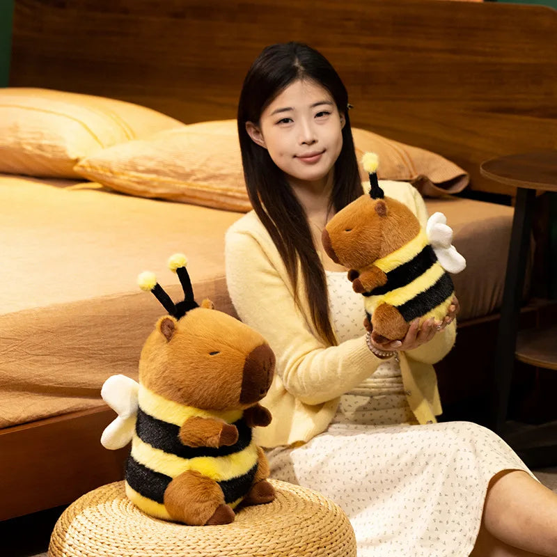 Kapi In Bee The Capybara Plushie My Store
