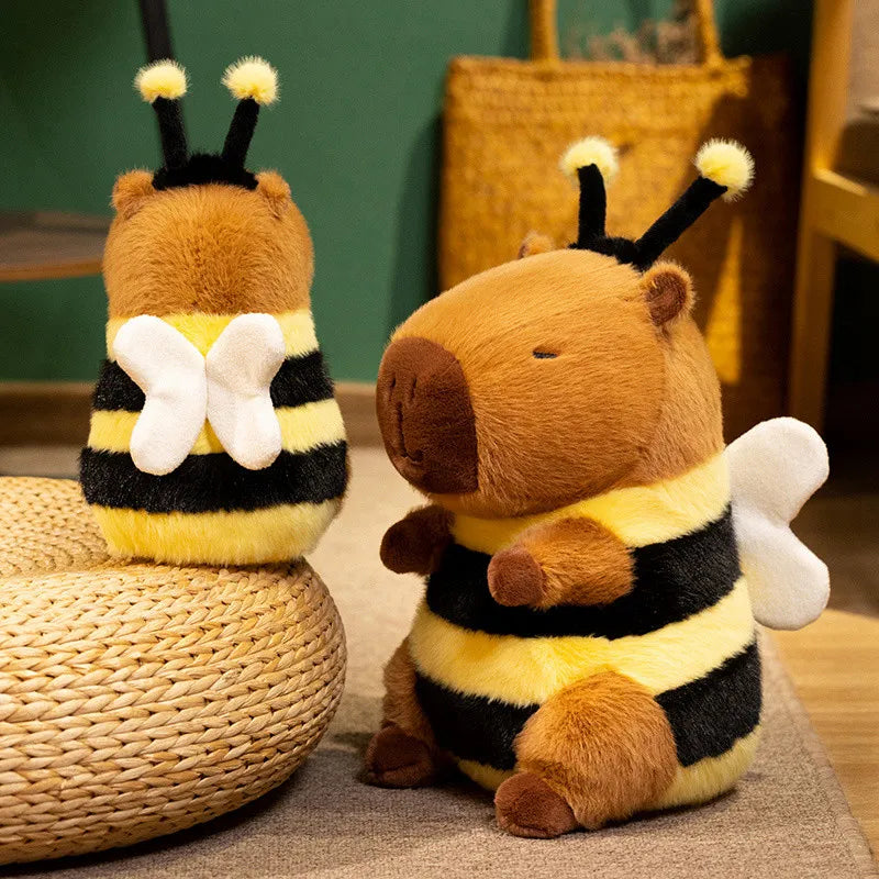 Kapi In Bee The Capybara Plushie