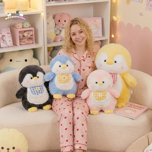 The Kawaii Bib Penguin Plushie Friends Mochidachii