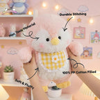 The Kawaii Bib Penguin Plushie Friends Mochidachii