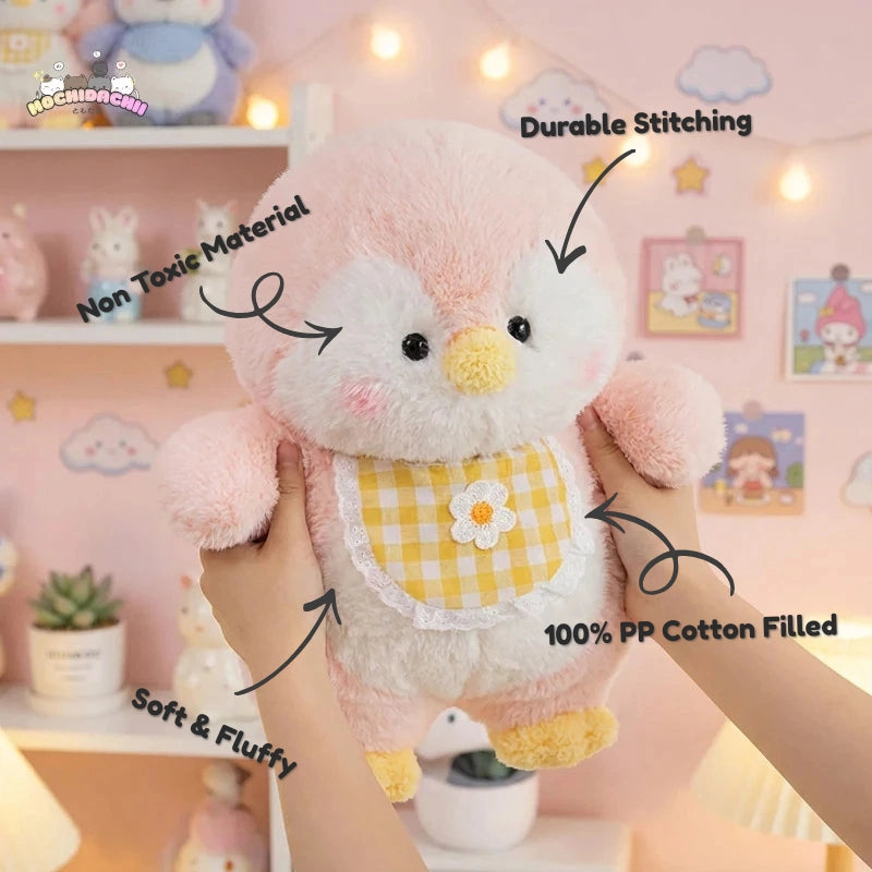 The Kawaii Bib Penguin Plushie Friends Mochidachii