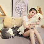 The Long Kawaii Big Head Kitty Plushie Crew My Store