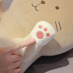 The Long Kawaii Big Head Kitty Plushie Crew My Store