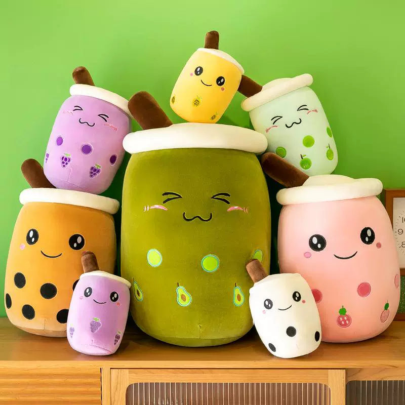 The Kawaii Boba Plushies Big Family