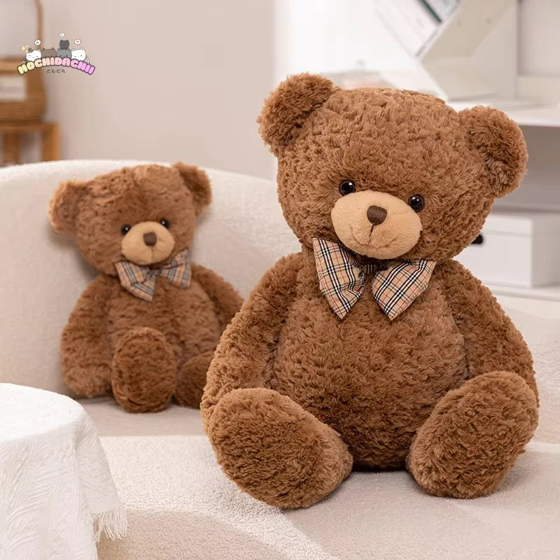 Bonnie — The Brown Bowtie Bear Plushie Mochidachii