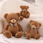Bonnie — The Brown Bowtie Bear Plushie Mochidachii