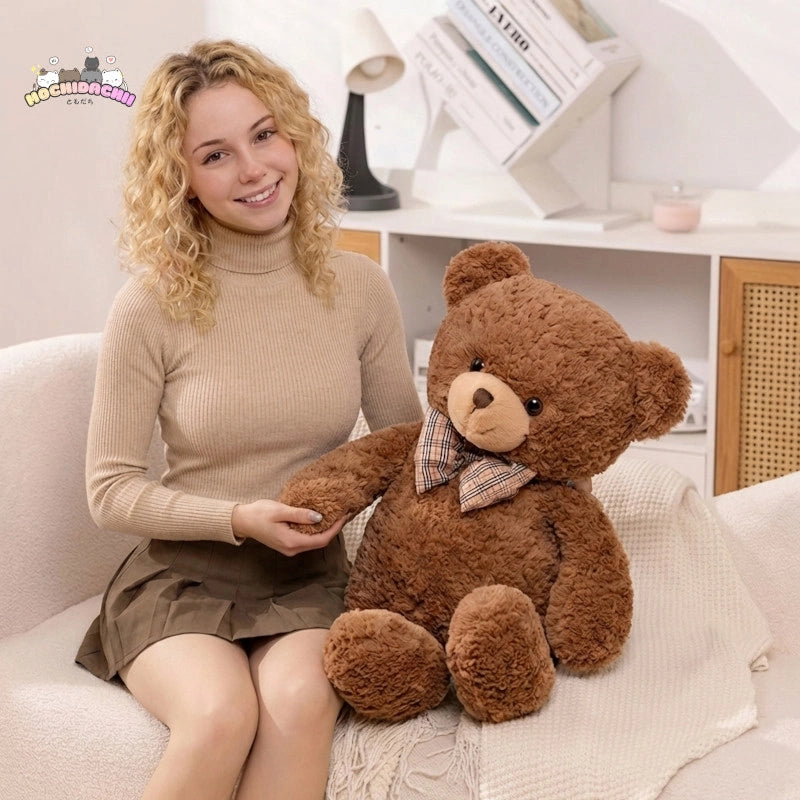 Bonnie — The Brown Bowtie Bear Plushie Mochidachii