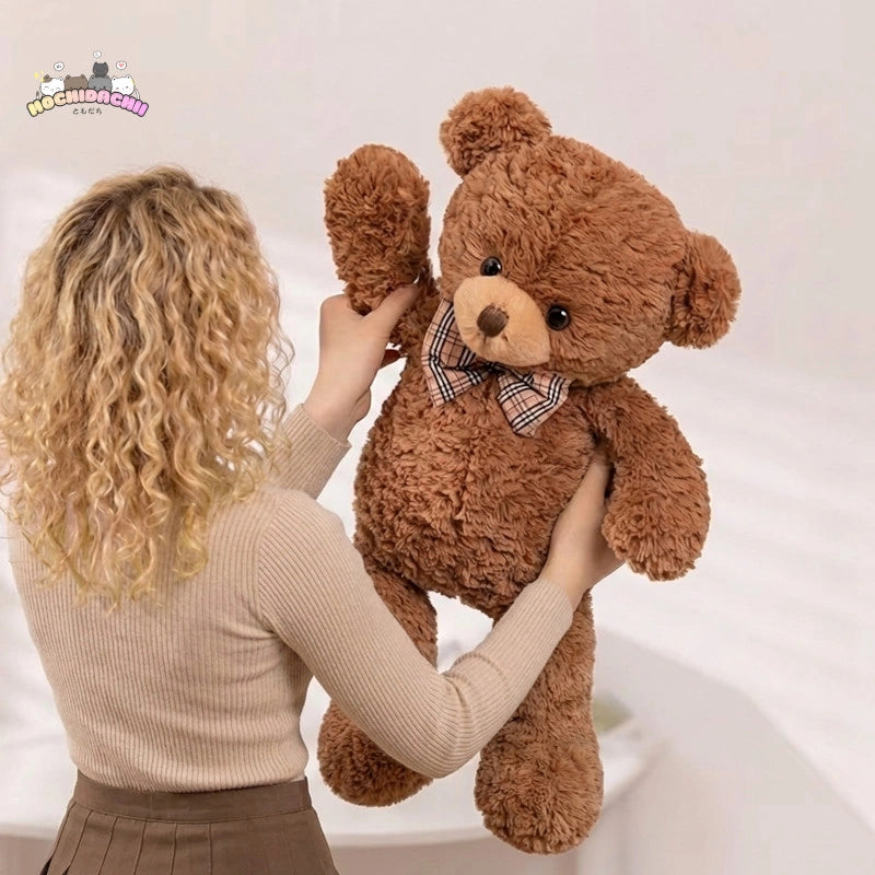Bonnie — The Brown Bowtie Bear Plushie Mochidachii