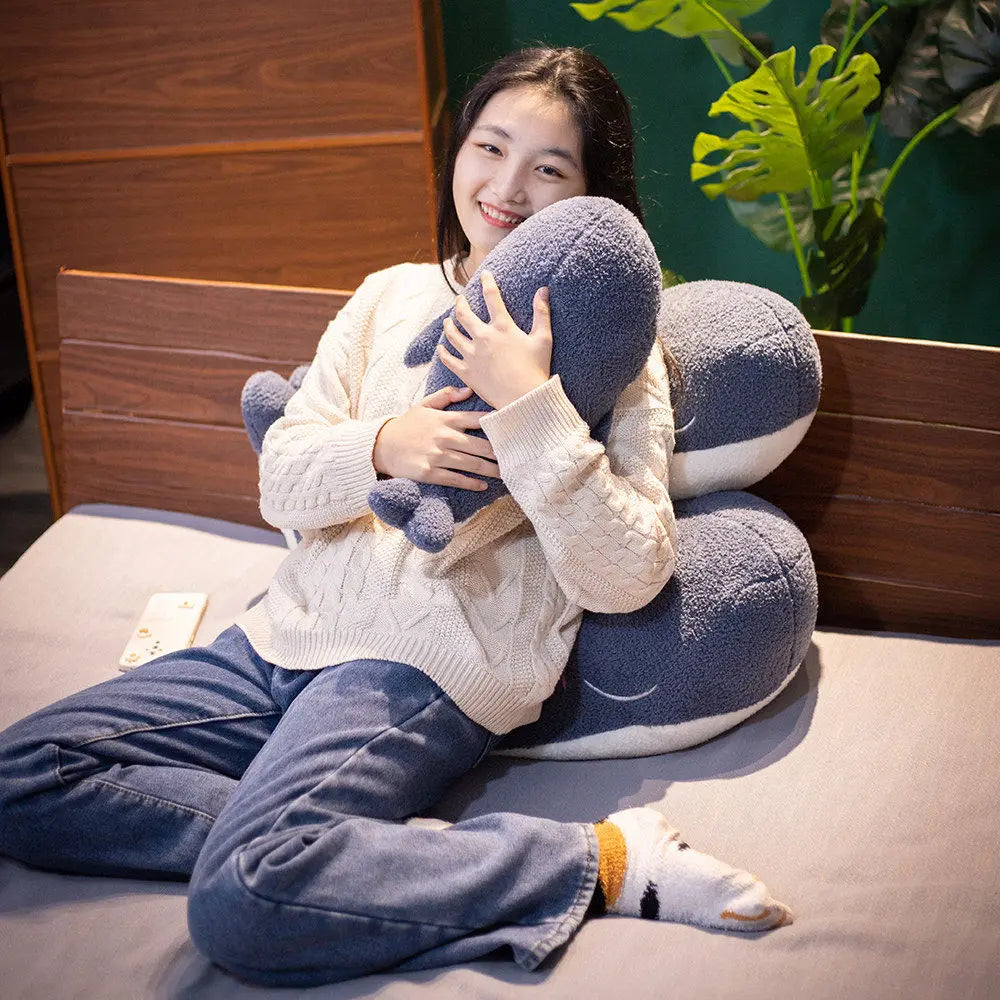 Bugi — The Cute Sleeping Whale Plushie My Store