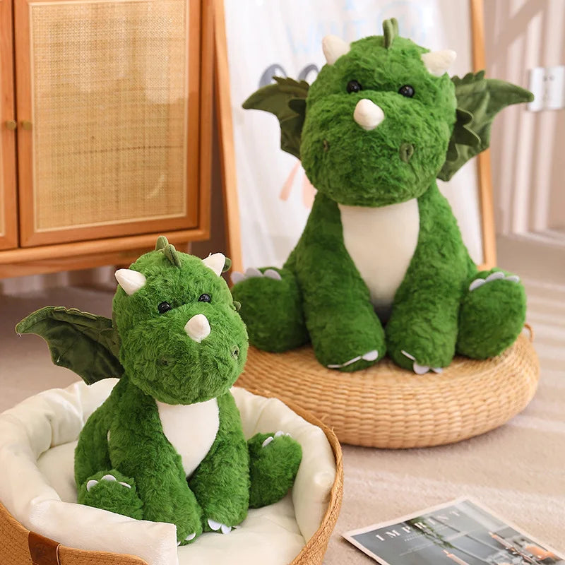 Bugo — The Green Baby Dragon Plushie — Mochidachii (view 10)