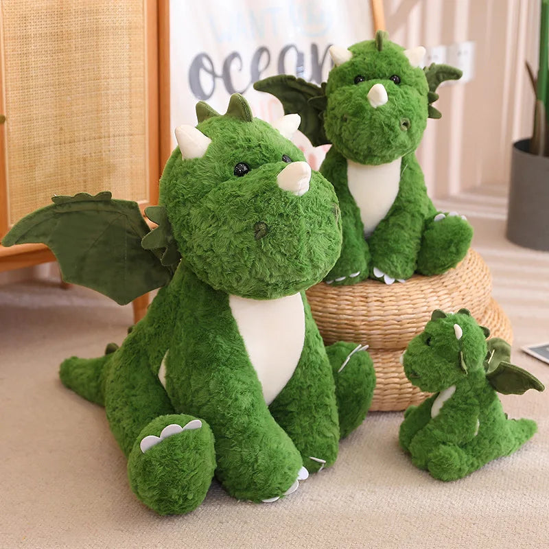 Bugo — The Green Baby Dragon Plushie — Mochidachii (view 13)