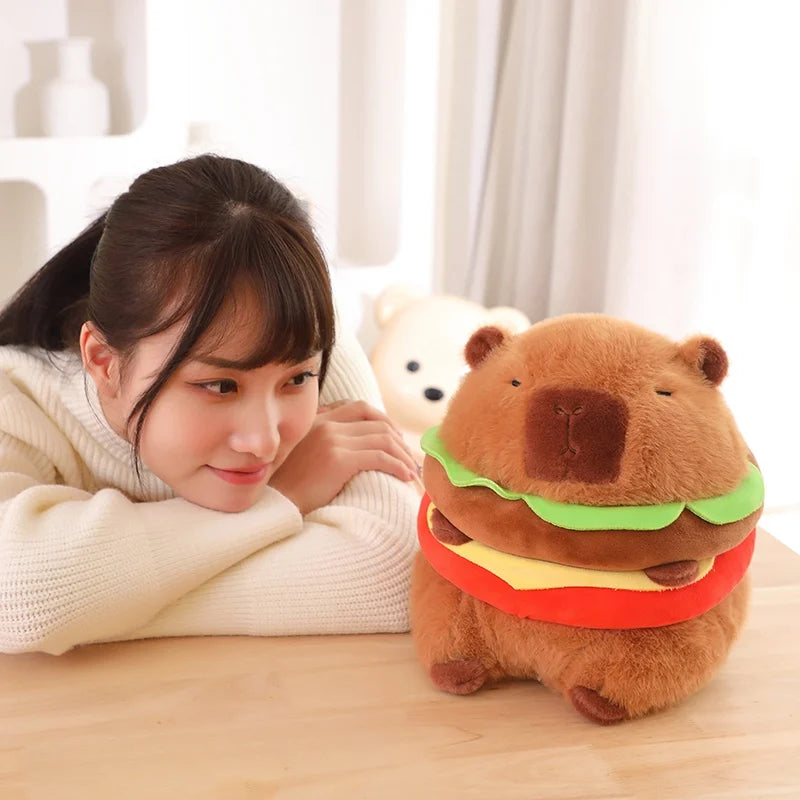 Burger Cosplay Kapi The Capybara Plushie