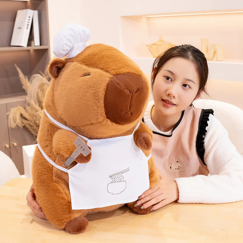 Chef Kapi — Your Cute Capybara Plushie