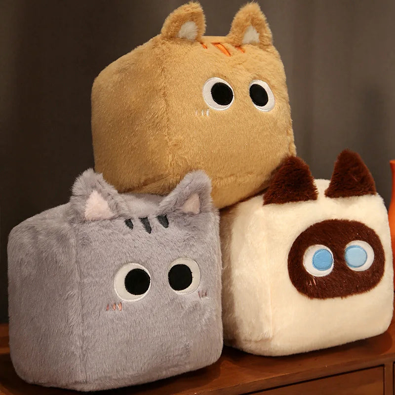 Chibi, Maru, Tama & Koko — The Cuddling Crew Plushies (Chonky Cube) — Mochidachii (view 4)