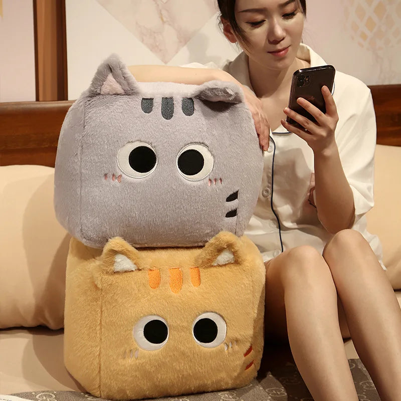 Chibi, Maru, Tama & Koko — The Cuddling Crew Plushies (Chonky Cube) — Mochidachii (view 5)