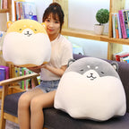 The Chonky Chilling Shiba Inu Plushie Duo