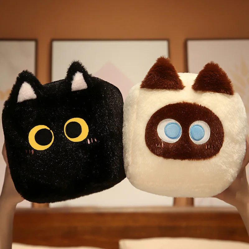 Chibi, Maru, Tama & Koko — The Cuddling Crew Plushies (Chonky Cube)