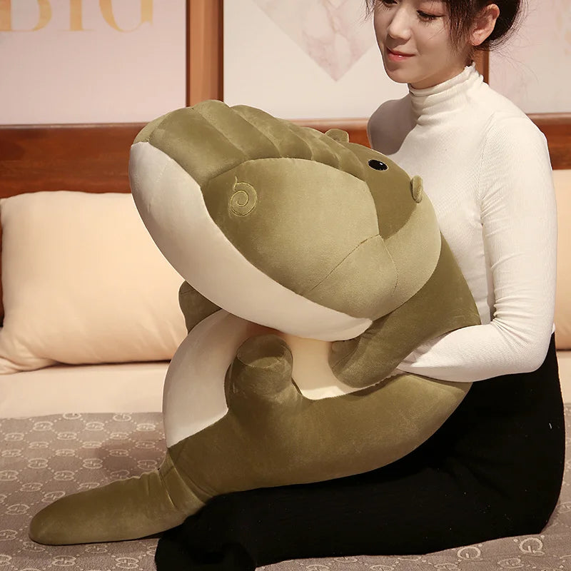 The Chonky Crocodile Sibling Plushie