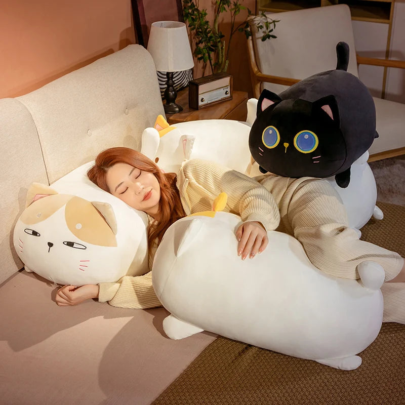 Coco, Nono & Momo — The Three Cuddly Cats Plushie (Chonky) My Store
