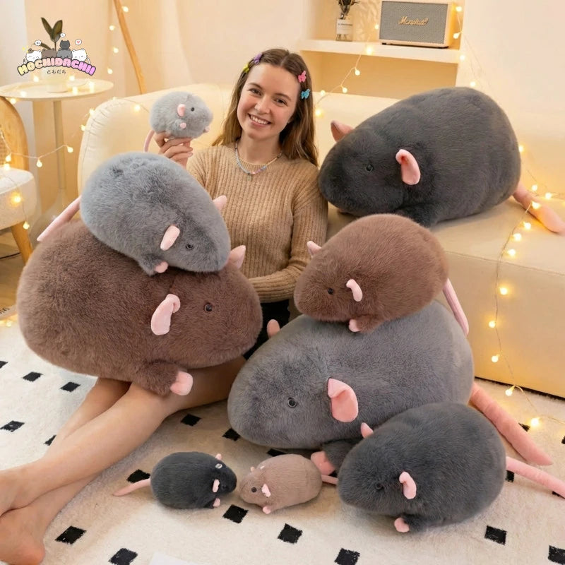 Miso, Misu & Masu — The Chonky Mouse Trio Plushie My Store