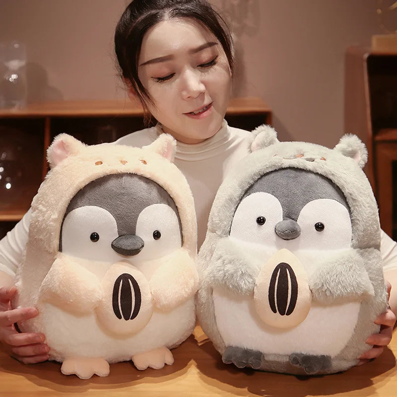 The Chonky Penguin Plushie Family
