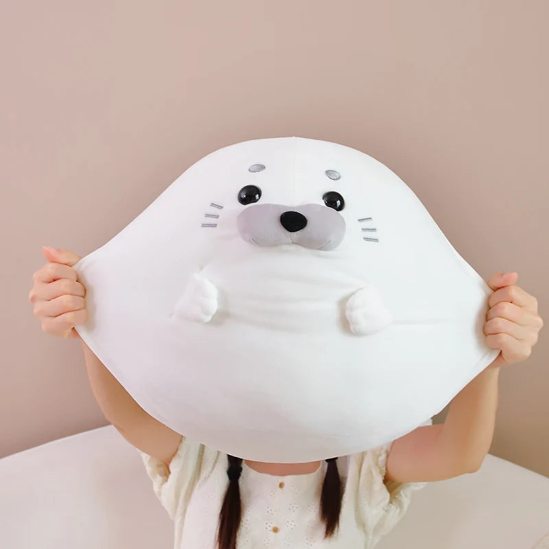 The Kawaii Chonky Seal Plushie Duo My Store