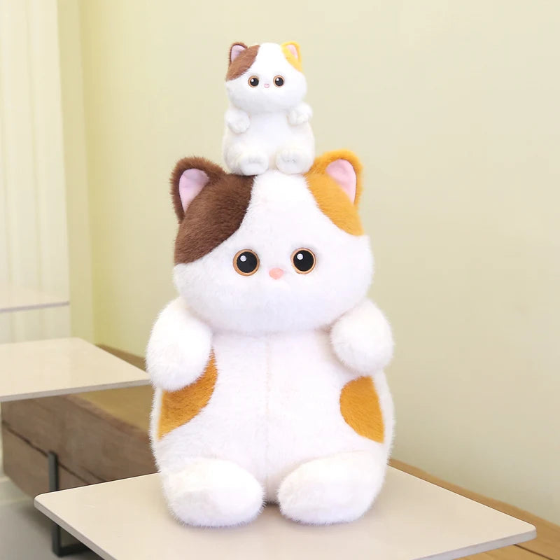 The Kawaii Chubby Cat Plushie Trio My Store