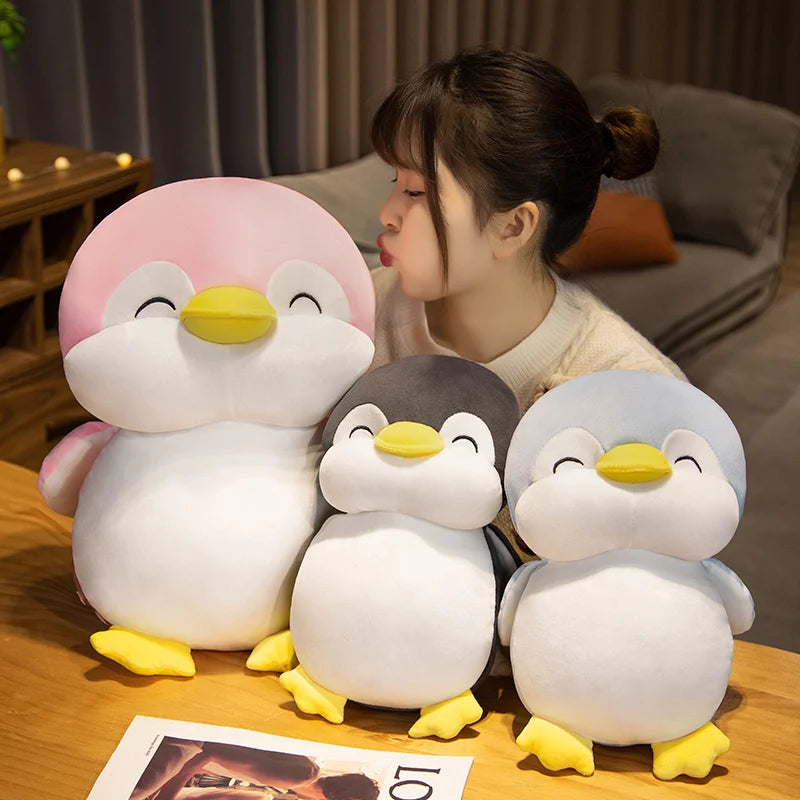 The Chubby Happy Penguin Plushie Family