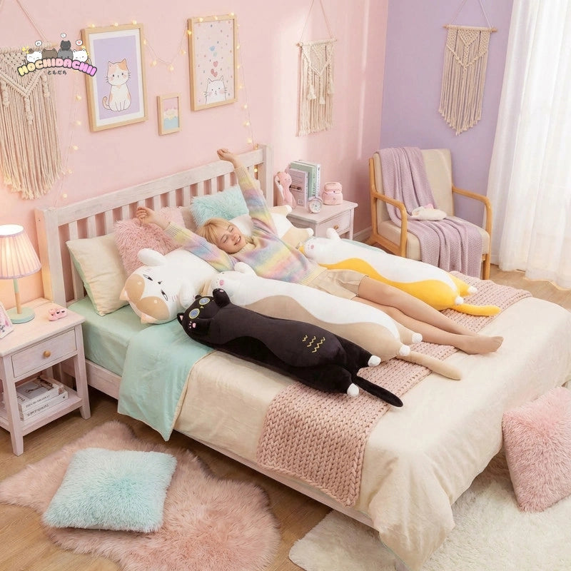 Coco, Nono & Momo — The Three Cuddly Cat Plushies (Long) My Store
