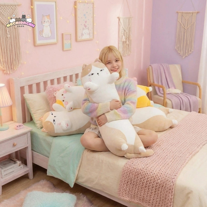 Coco, Nono & Momo — The Three Cuddly Cat Plushies (Long) My Store