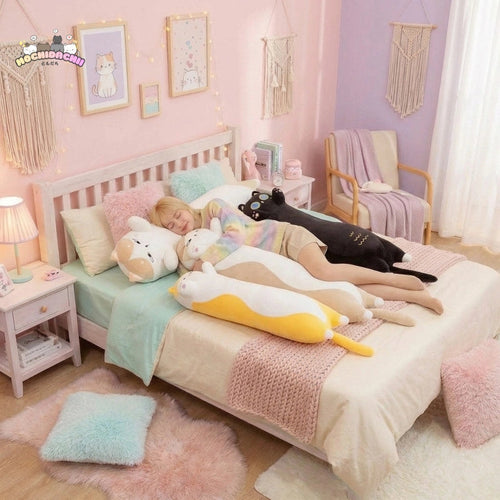 Coco, Nono & Momo — The Three Cuddly Cat Plushies (Long) My Store