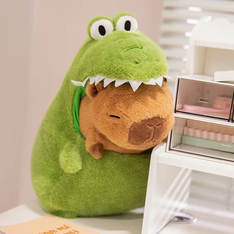 Croc Cosplay Kapi The Capybara Plushie — Mochidachii (view 2)
