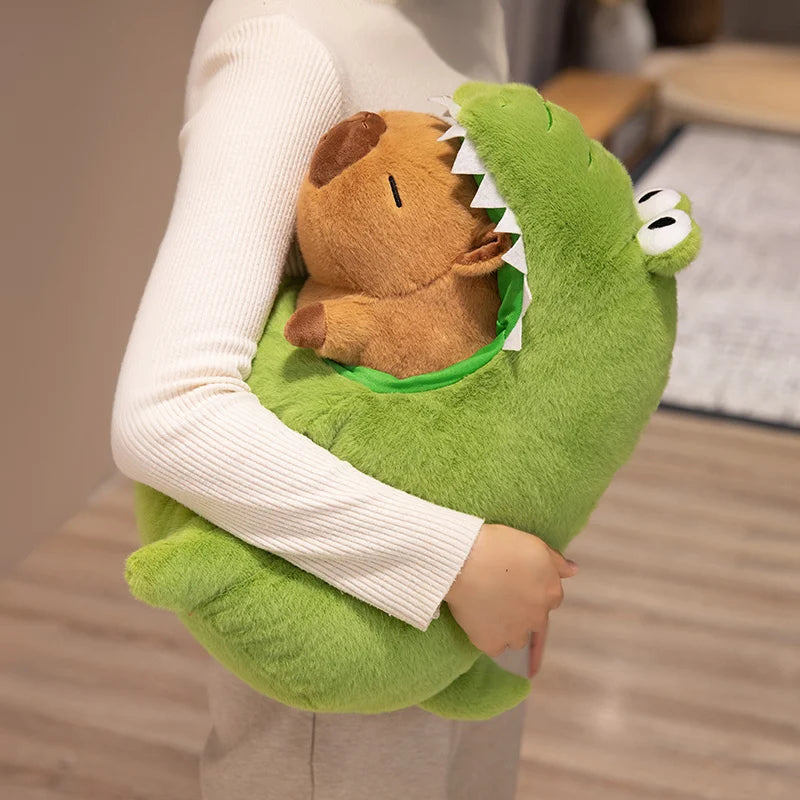 Croc Cosplay Kapi The Capybara Plushie — Mochidachii (view 7)