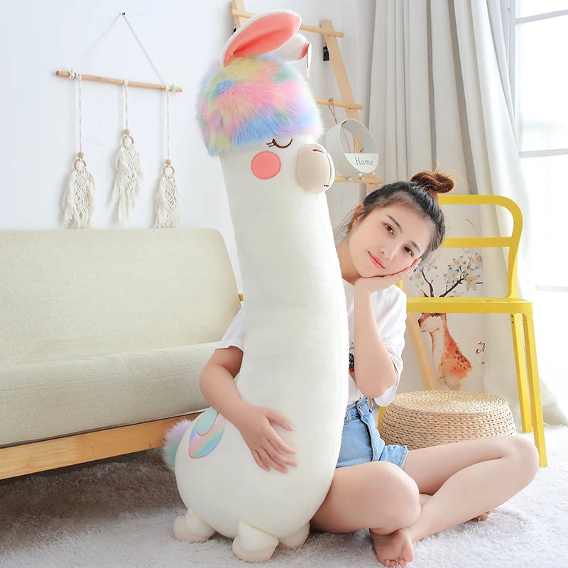 The Fashion Rainbow Alpaca Plushie My Store