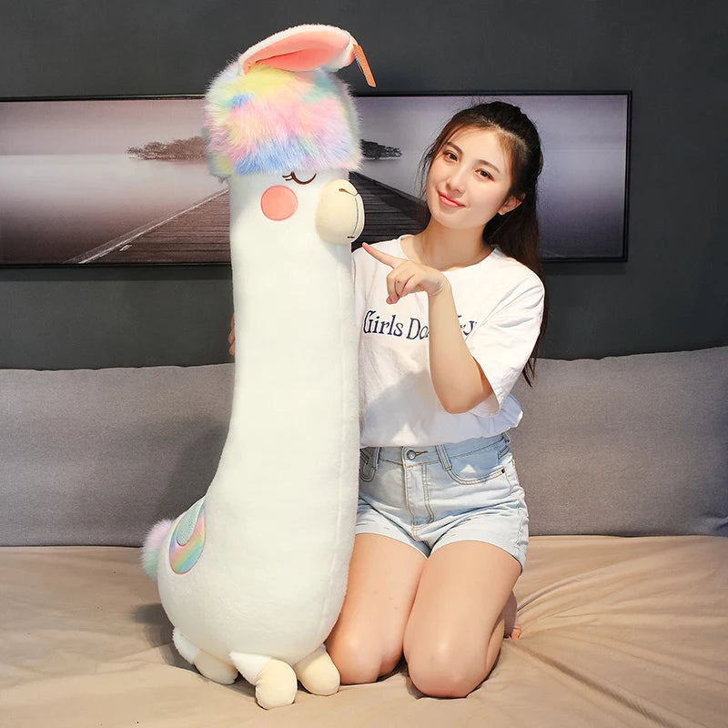 The Fashion Rainbow Alpaca Plushie My Store