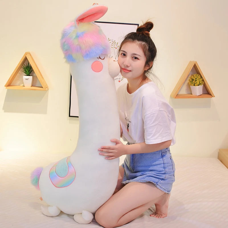 The Fashion Rainbow Alpaca Plushie My Store