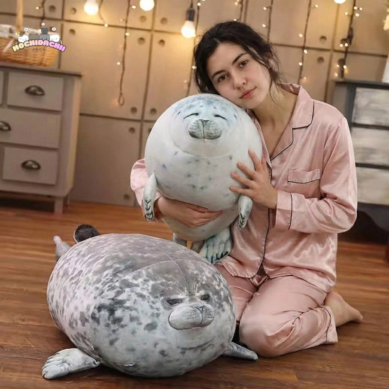 The Adorable Fat Seal Plushie Duo Mochidachii