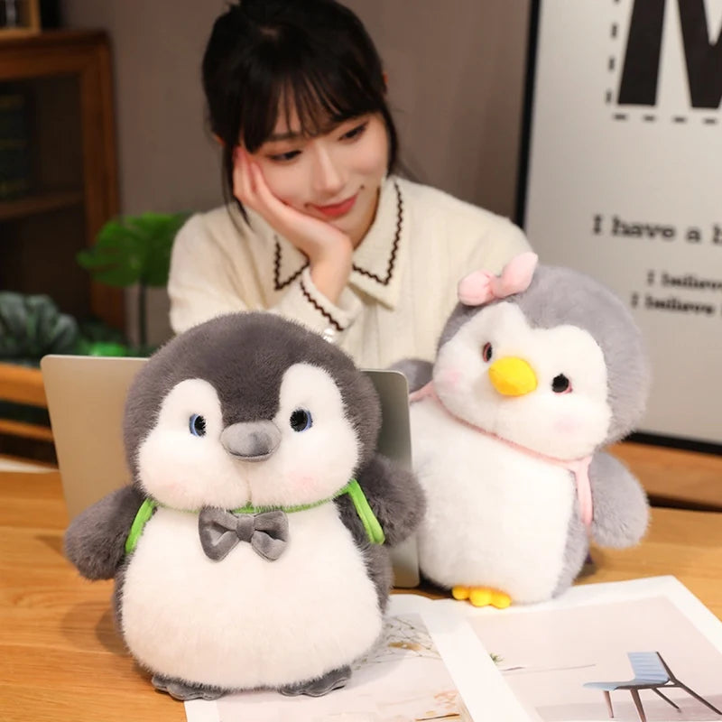 Payo & Poro — The Fluffy Penguin Sibling Plushie