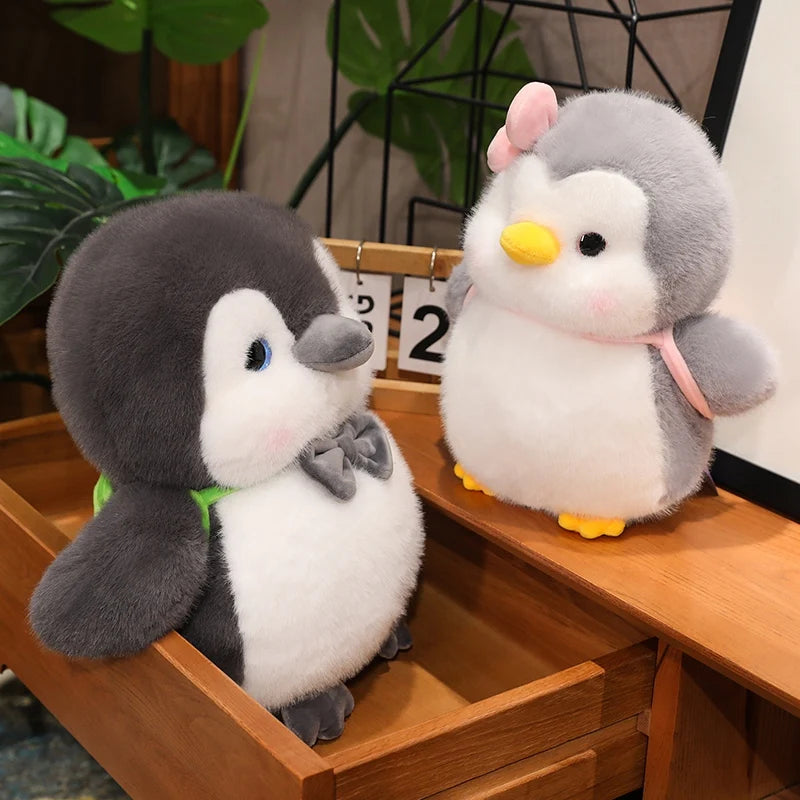 Payo & Poro — The Fluffy Penguin Sibling Plushie