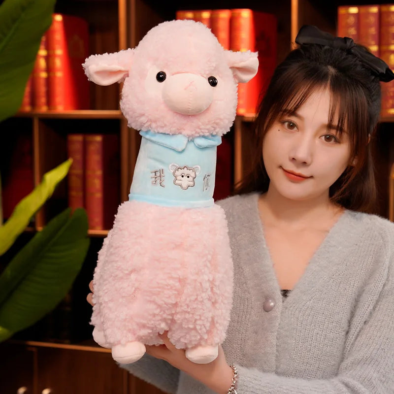 The Fluffy Alpaca Plushie Duo