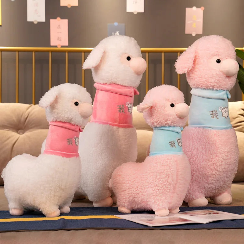 The Fluffy Alpaca Plushie Duo