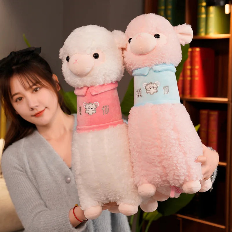 The Fluffy Alpaca Plushie Duo