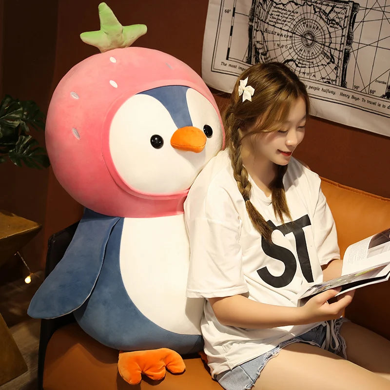 The Kawaii Fruit Penguin Duo Plushie My Store
