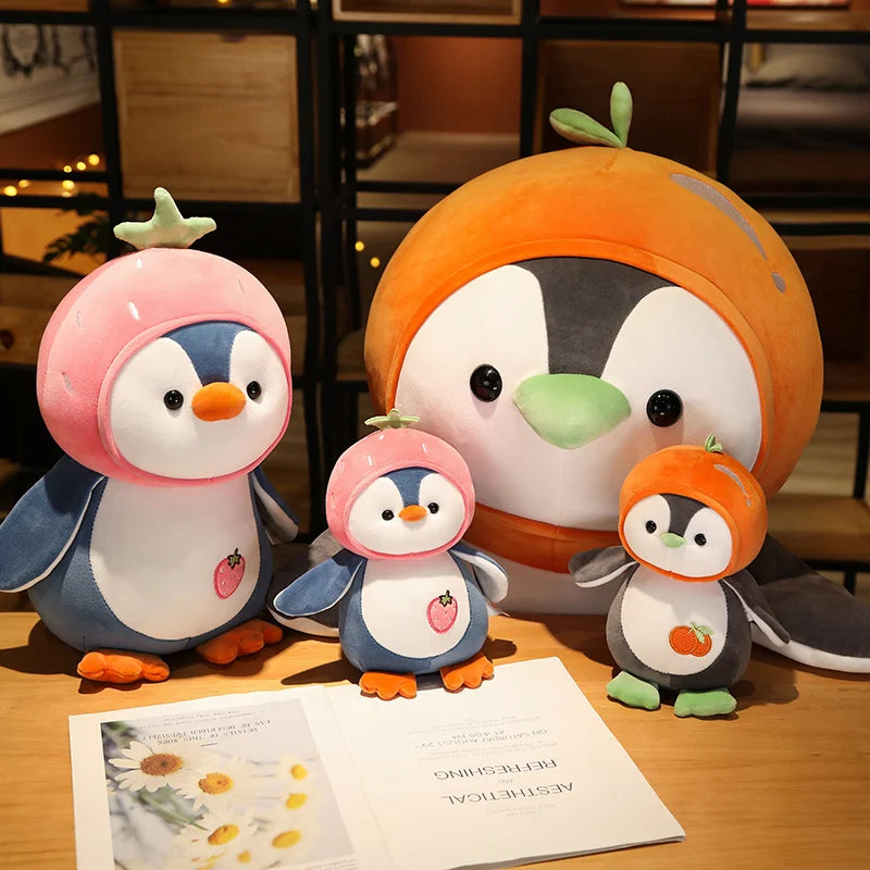 The Kawaii Fruit Penguin Duo Plushie My Store