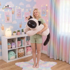 Fuku — The Giant Bored Siamese Cat Plushie Mochidachii